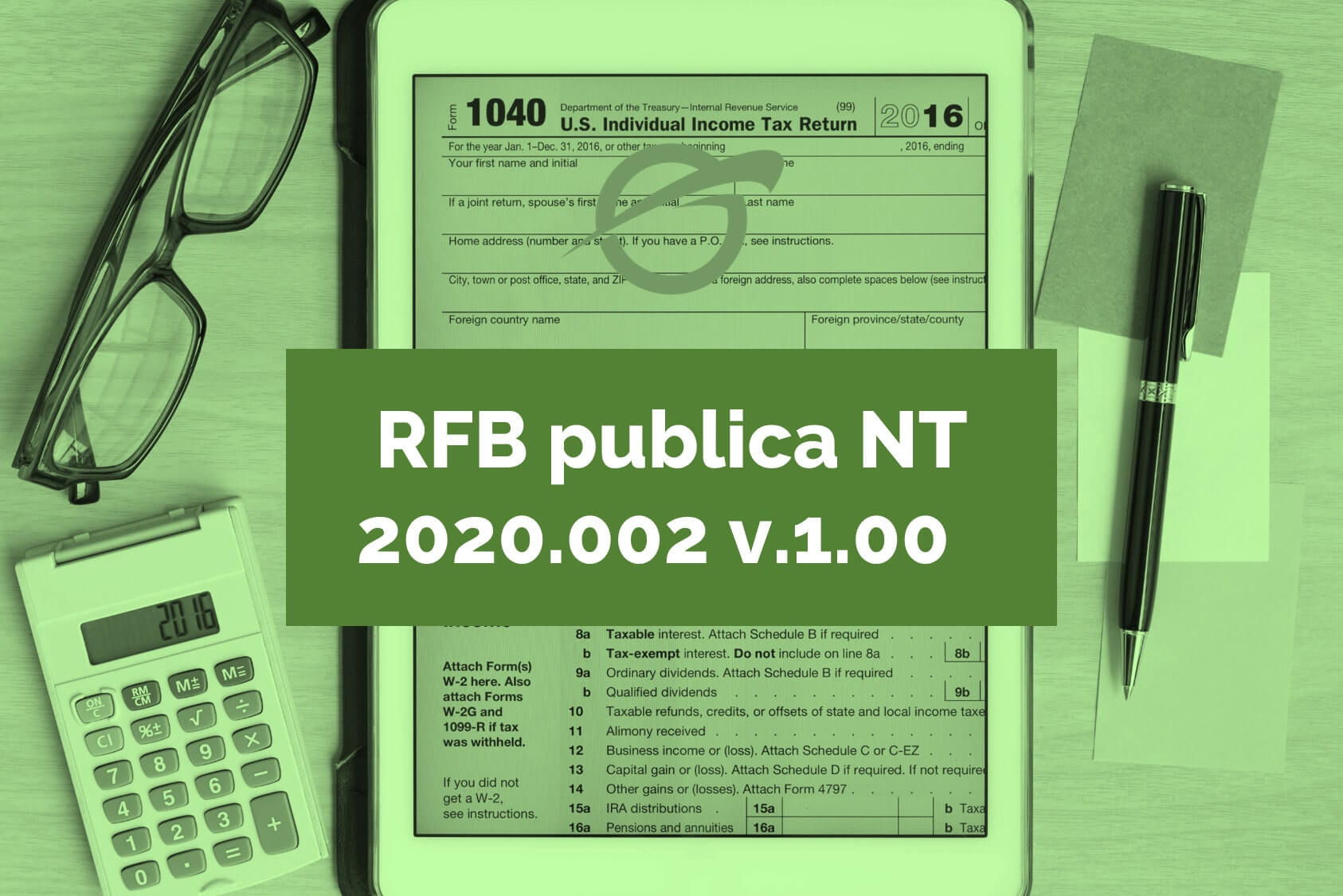 RFB publica NT 2020.002 v.1.00