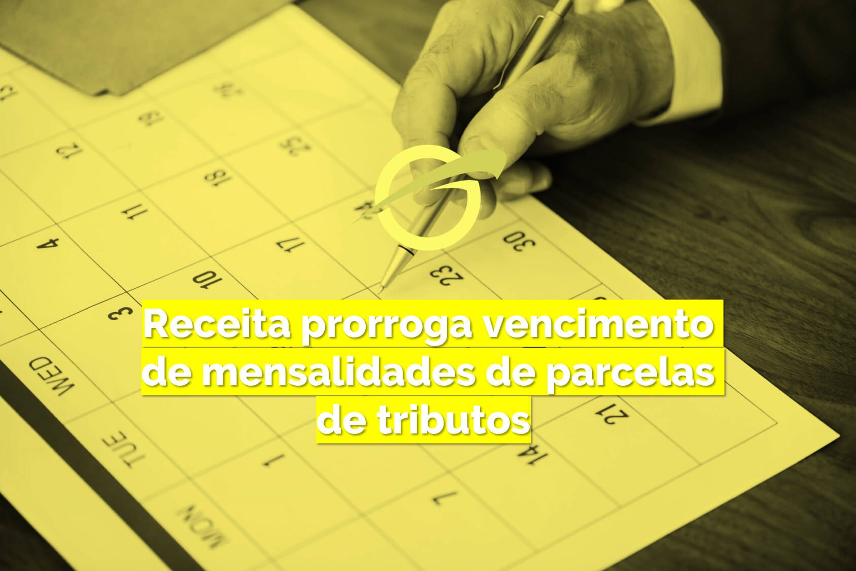 Receita prorroga vencimento de mensalidades de parcelas de tributos